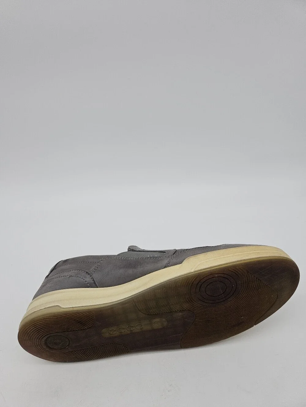 ECCO Collin 2.0 Shoes Men's Size 11 Gray Leather Slip On Casual Loafers